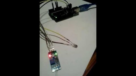 Arduino Led and Light Sensor response system