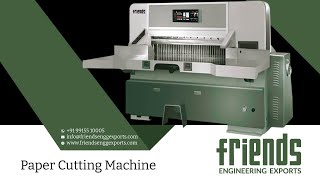 Programmable Hydraulic Fully Automatic Paper Cutting Machine