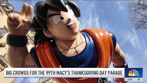 Big crowds for the 99th Macy