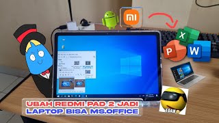Langsung Di Tes Kerjaan Berat🙀,Redmi Pad 2 Berasa Laptop Bisa Ms.office Pc screenshot 2