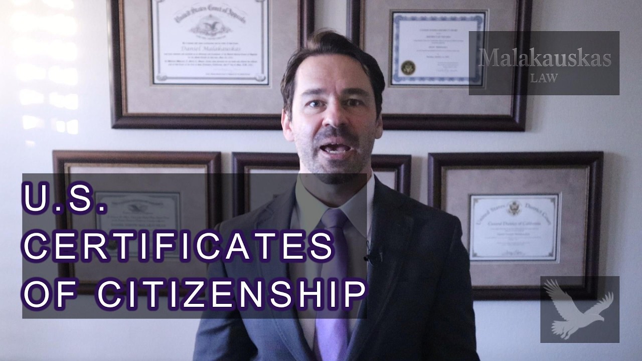 What is a Certificate of Citizenship