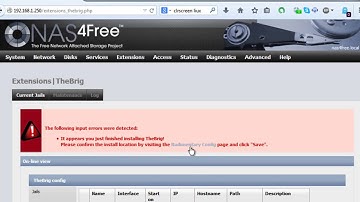 Install and configure a Jail inside Nas4Free How To