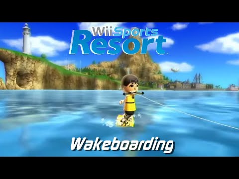 Wii Sports Resort - Wakeboarding (All Levels & Stamps) 