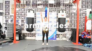 Astro Bungee Fit Warm Up Arm Circles