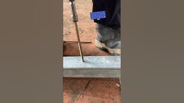 Cách bắn vít dài xuyên qua hai lớp thép hộp đơn giản #vanlong7988 #construction #bắnvít