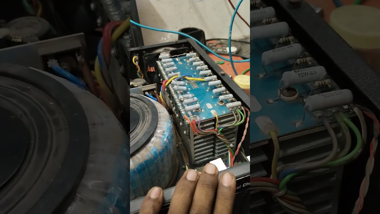 5000 watt amplifier repair all type Fault ??? 