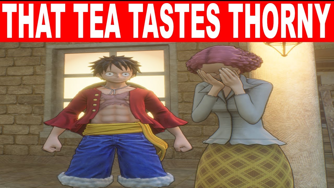 One Piece Odyssey THAT TEA TASTES THORNY - Collect 2 Jars Tea Leaves Location Side Quest Story Guide