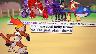 THIS is why you use Belly Drum Infernape