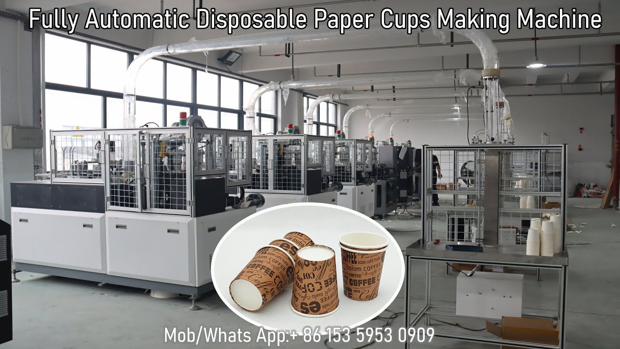 Good Quality Disposable Paper Cup Machine Paper Cup Making Machine Price  Paper Cups Forming Machine