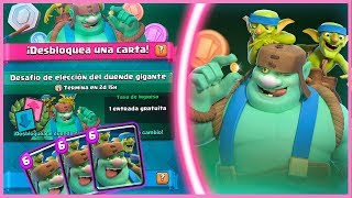 GANANDO EL NUEVO DESAFIO DEL *DUENDE GIGANTE* en Directo - Clash Royale - WithZack