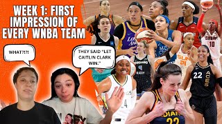 WEEK 1: FIRST IMPRESSION OF EVERY WNBA TEAM- EP. 56