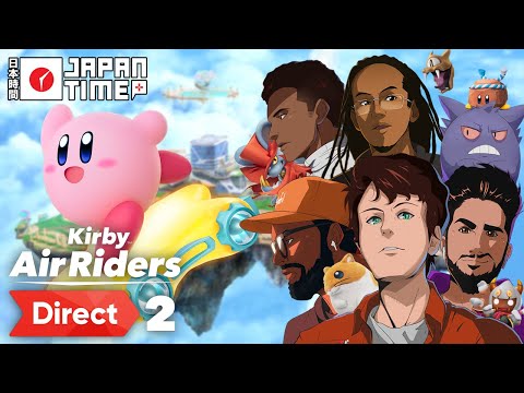 Japan Time Reacts to Kirby Air Riders Direct 2