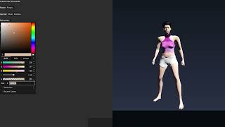 Multiplayer Character Customization system in Godot 4.x.