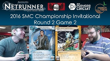 Netrunner - Gabe vs. NEH - 2016 SMC Championship - Round 2 Game 2