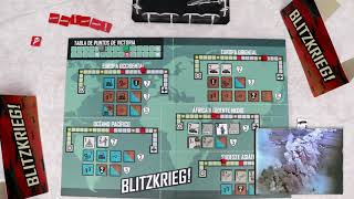 Blitzkrieg modo solitario tablero principal