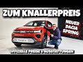 Das Günstigste Elektroauto! Neuer Dacia Spring mit offiziellen Preisen und Ausstattung #automobile