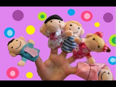 Песня СЕМЬЯ ПАЛЬЧИКОВ на русском! Развивающее видео для детей