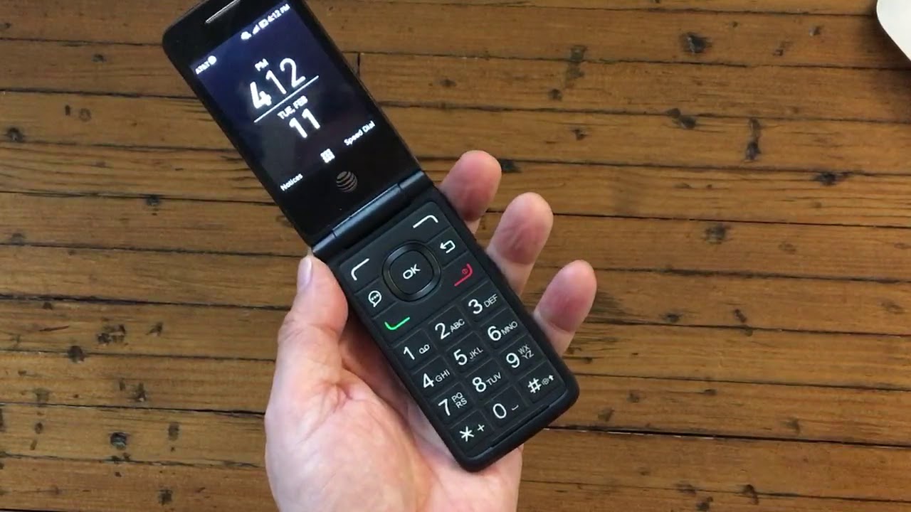 Overview of Alcatel Smart Flip 2 Feature Phone 4g - YouTube