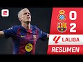 BARCELONA SE LLEVÓ EL DERBI Vs ESPANYOL 2 0 Con GOLAZO De Dani Olmo Y Uno De Lewandowski La Liga 