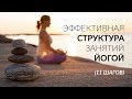 Эффективная структура занятия йогой