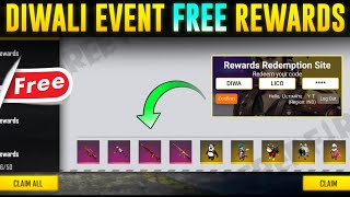 FREE FIRE DIWALI EVENT ALL FREE REWARDS || HOW TO CLAIM DIWALI EVENT FREE REWARDS | FREE FIRE DIWALI