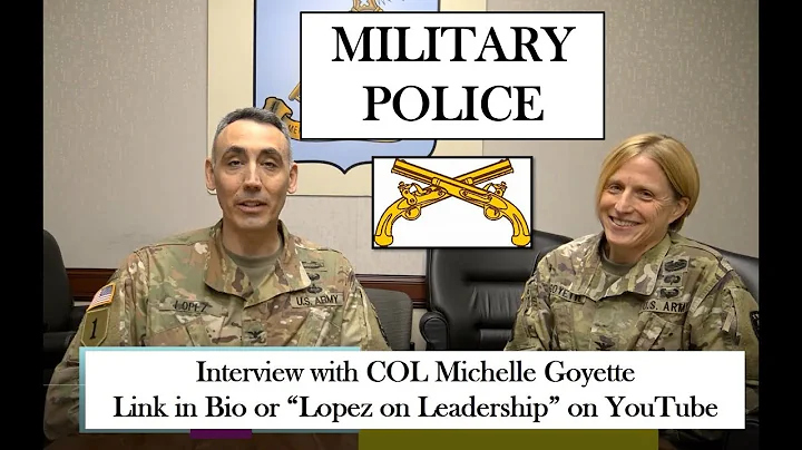 Leadership in the Military Police. #Branchseries E...