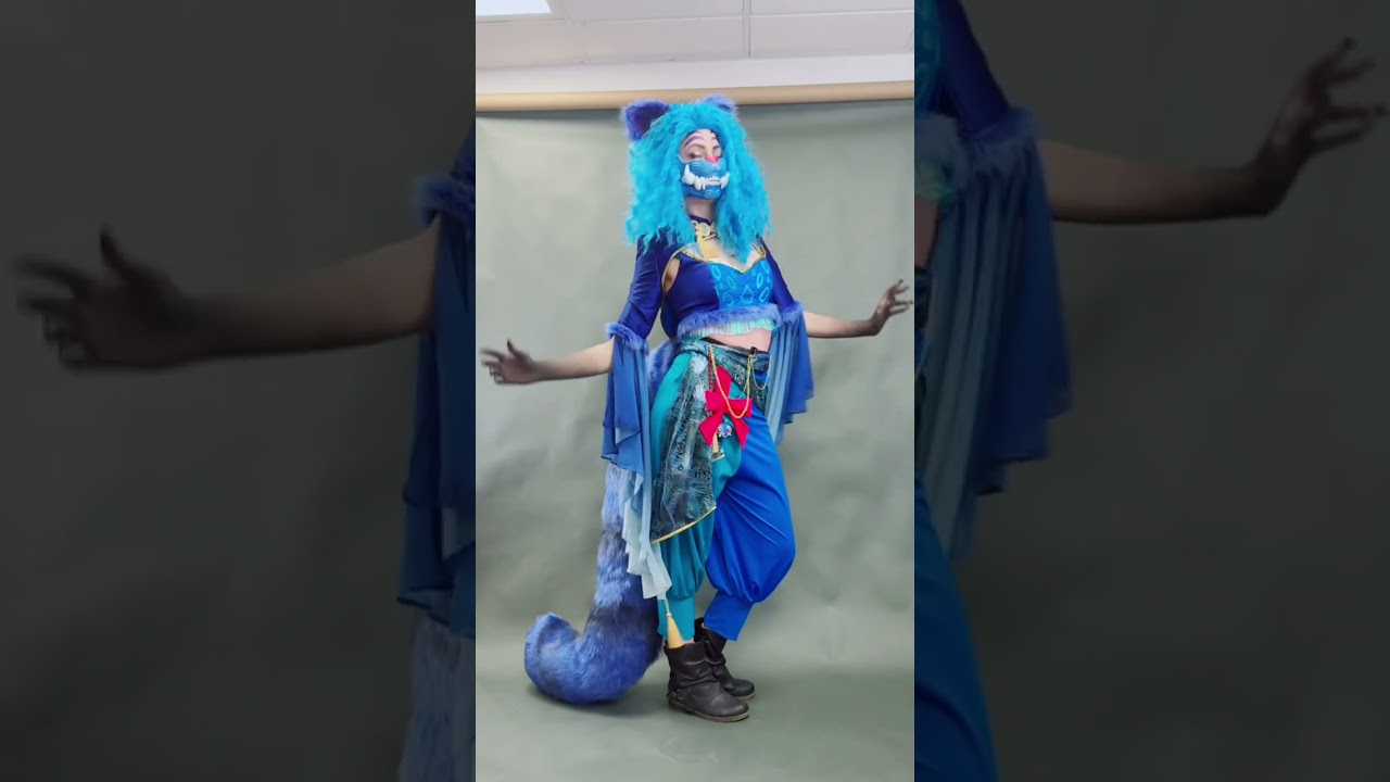 Cosplay based on Derpy Tiger design from #kpopdemonhunters !