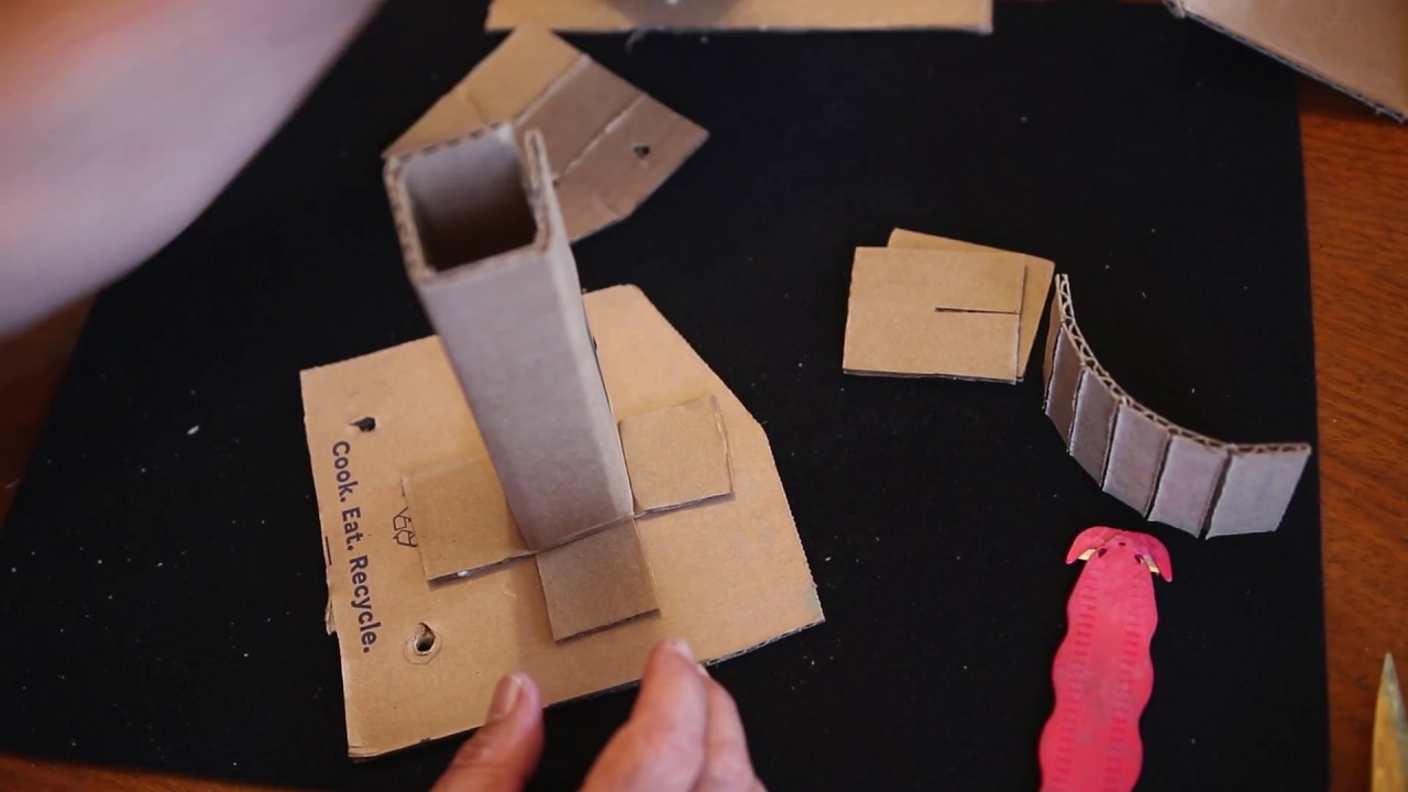 02. Cardboard Construction for Kids Flutes, Bends, Supports YouTube