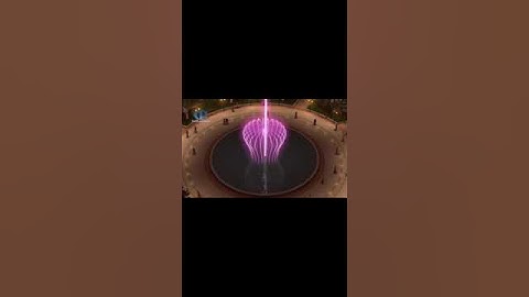 Đài phun nước bể tròn đẹp