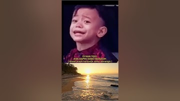 Lagu Minang Tungkek Mambaok Rabah versi anak kecil #fauzana #laguviral #shorts