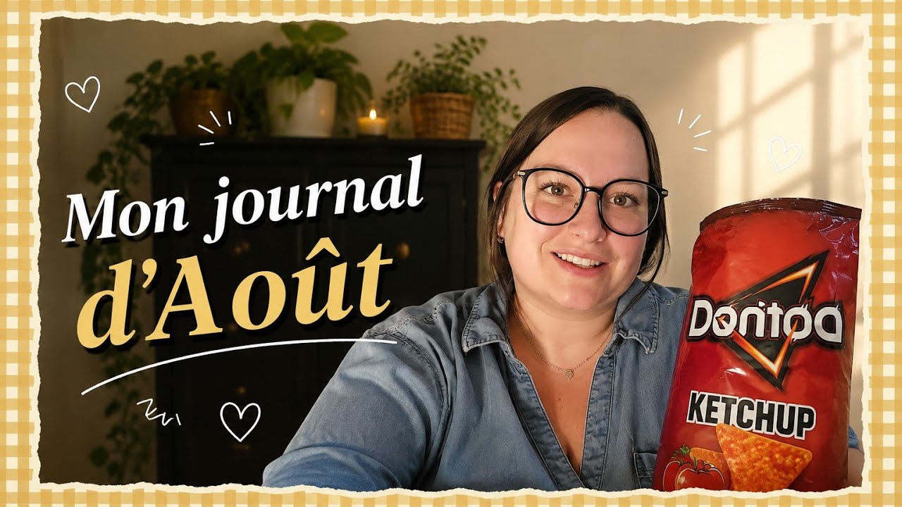Mon Journal d'Août | Jour 8 : Taste test chips + Très relax + Taxi mom