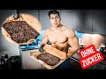 Riesen Protein Brownie ohne Mehl &amp; Zucker! (Mega lecker und vegan)