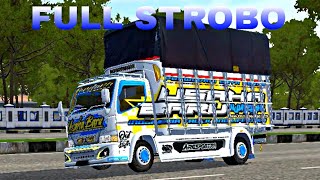 MOD BUSSID TRUCK CANTER FULL STROBO MEDIAFIRE NO PW FULL ANIMASI JUGA OLENGNYA MANTAP BUAT RAHMADAN screenshot 3