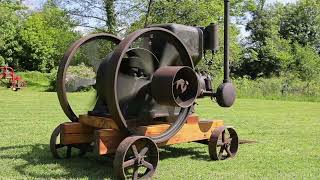 How to start a Ruston & Hornsby Stationary Engine  Matt Young  Tamar Vintage Tractors