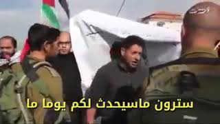 شاهد ماذا قال هذا الشاب الفلسطيني لهؤلاء اليهود 