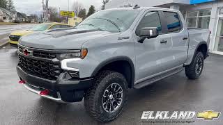New 2024 ZR2 Silverado 1500 in Slate Gray Metallic
