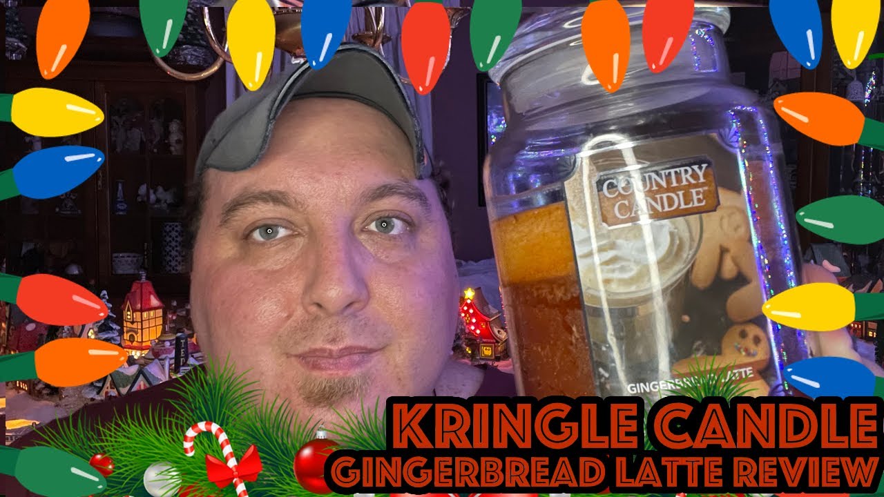 Kringle Candle Gingerbread Latte Review Christmas 2020 YouTube