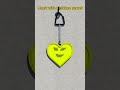 This Heart Keychain Hides the Letter "V" in the Light – 3D Printed Shadow Art