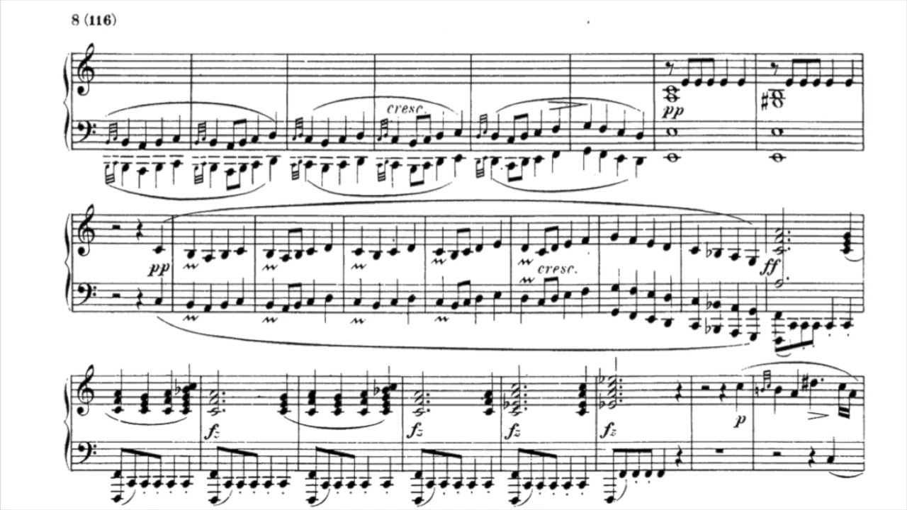 Schubert: Piano Sonata No. 16 in A Minor, D 845 (Rudolf Firkusny) (Audio + Sheet Music)