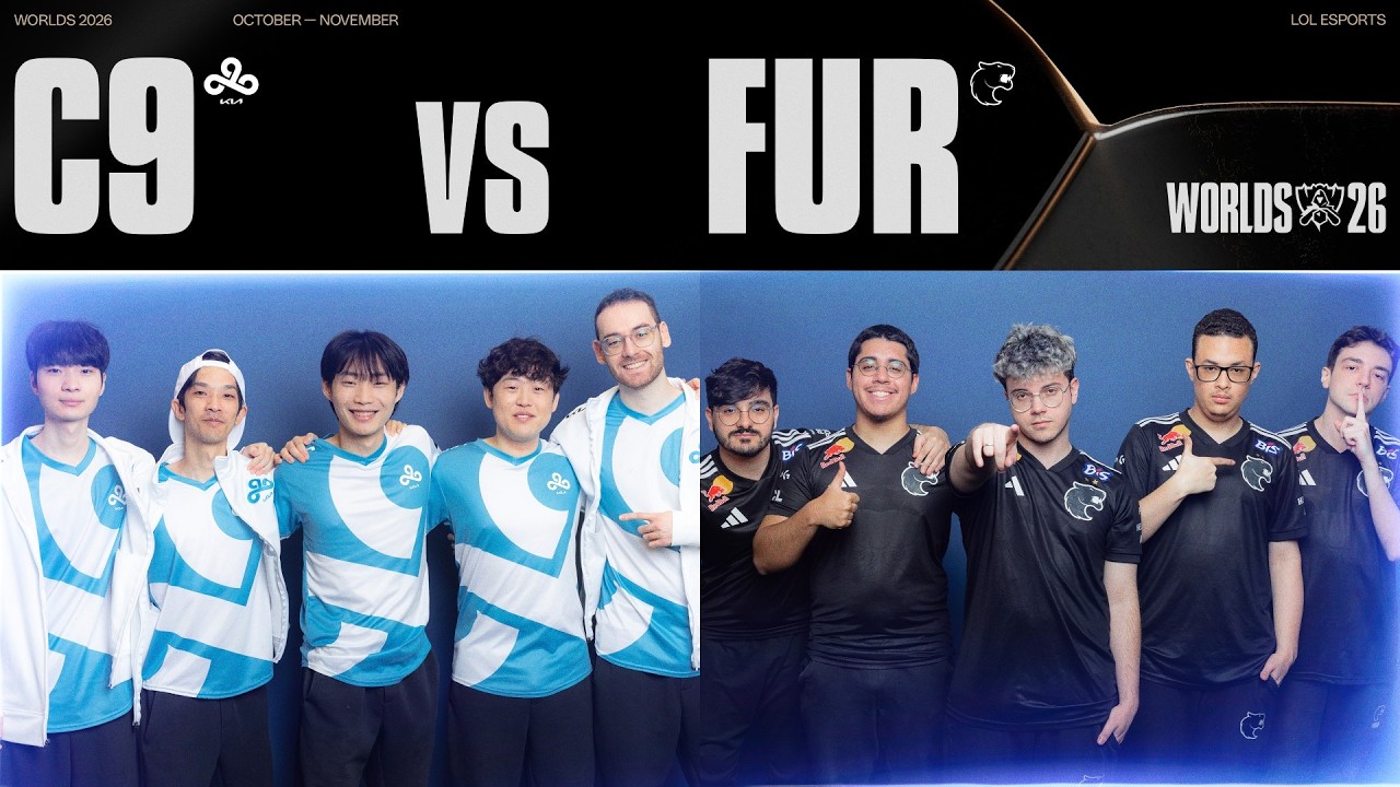 FUR vs. C9 | WORLDS 2026 | Play-In Stage | Day 02
