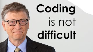 Coding is not Difficult : Bill Gates explains If statements