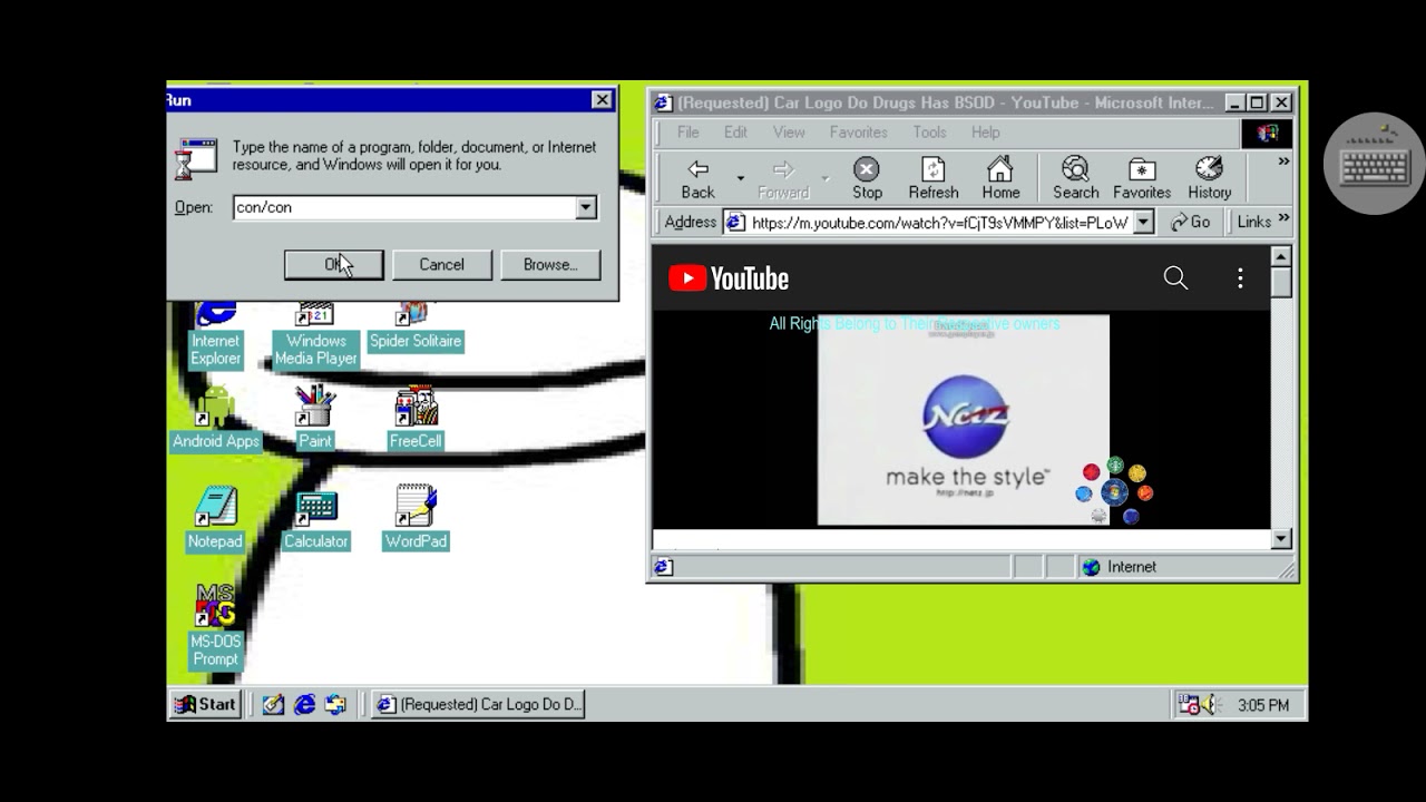 (YTP) Car logos do drugs has BSOD YouTube