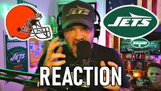 JETS vs. BROWNS REACTION 11/9/25