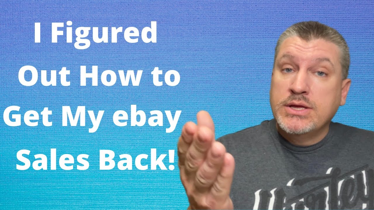 My EBay Sales Are Back Here’s What I Did to Fix It! YouTube