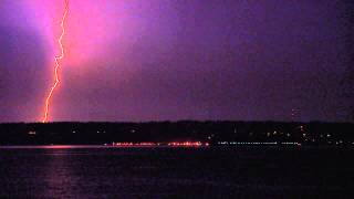 Puget Sound Lightning from Kingston Ferry 8/11/14