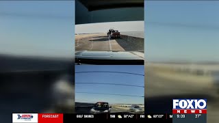 Walton County deputy's vehicle struck on side of the road