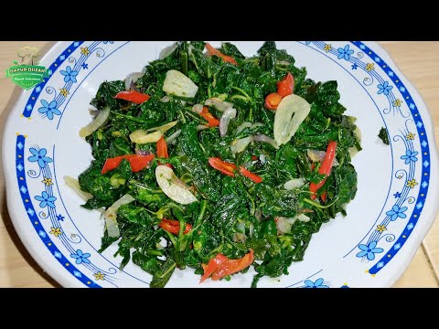 Cara Masak Oseng2 Daun Singkong