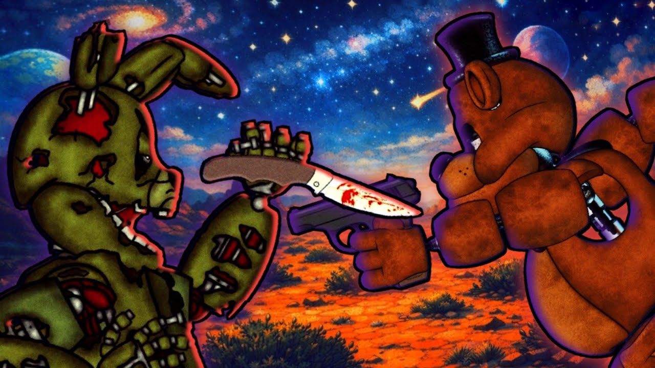 (Dc2/FNaF) Freddy VS Springtrap 2