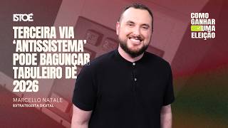 Candidatura ANTISSISTEMA pode ganhar espaço contra LULA e FLÁVIO, diz estrategista digital