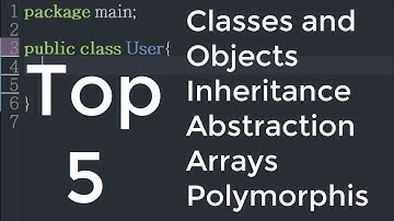 Top Five Basic Programming Concepts of Object-Oriented Java - Six Minute Refresher!